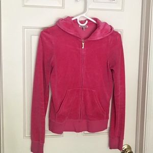 Juicy Couture velvet sweatshirt